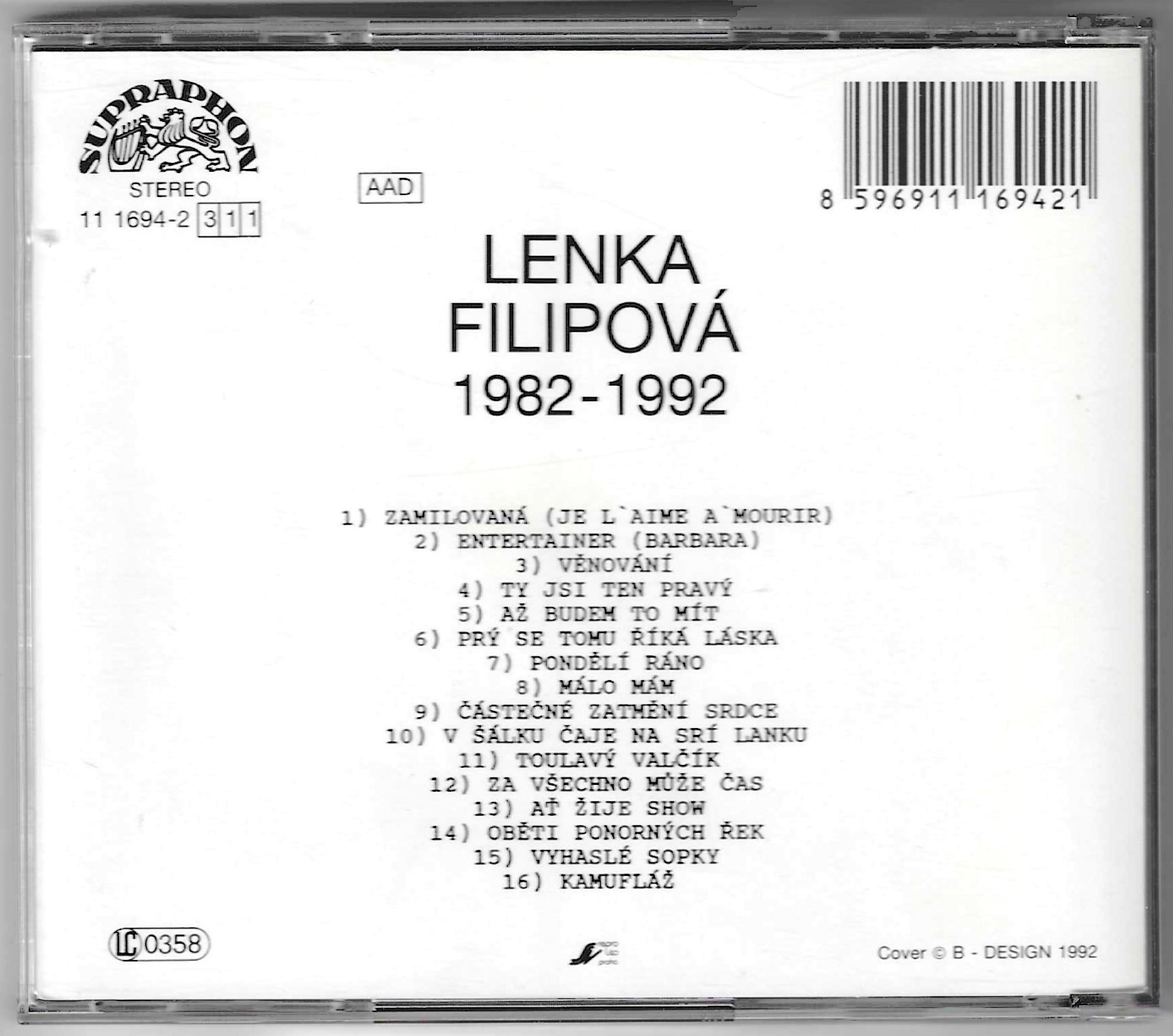 Lenka Filipová – 1982 - 1992