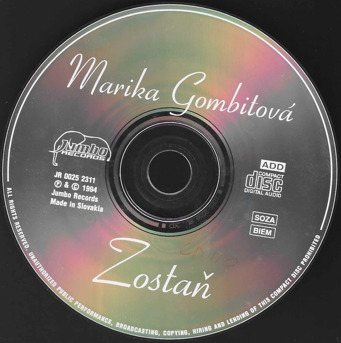 Marika Gombitová – Zostaň