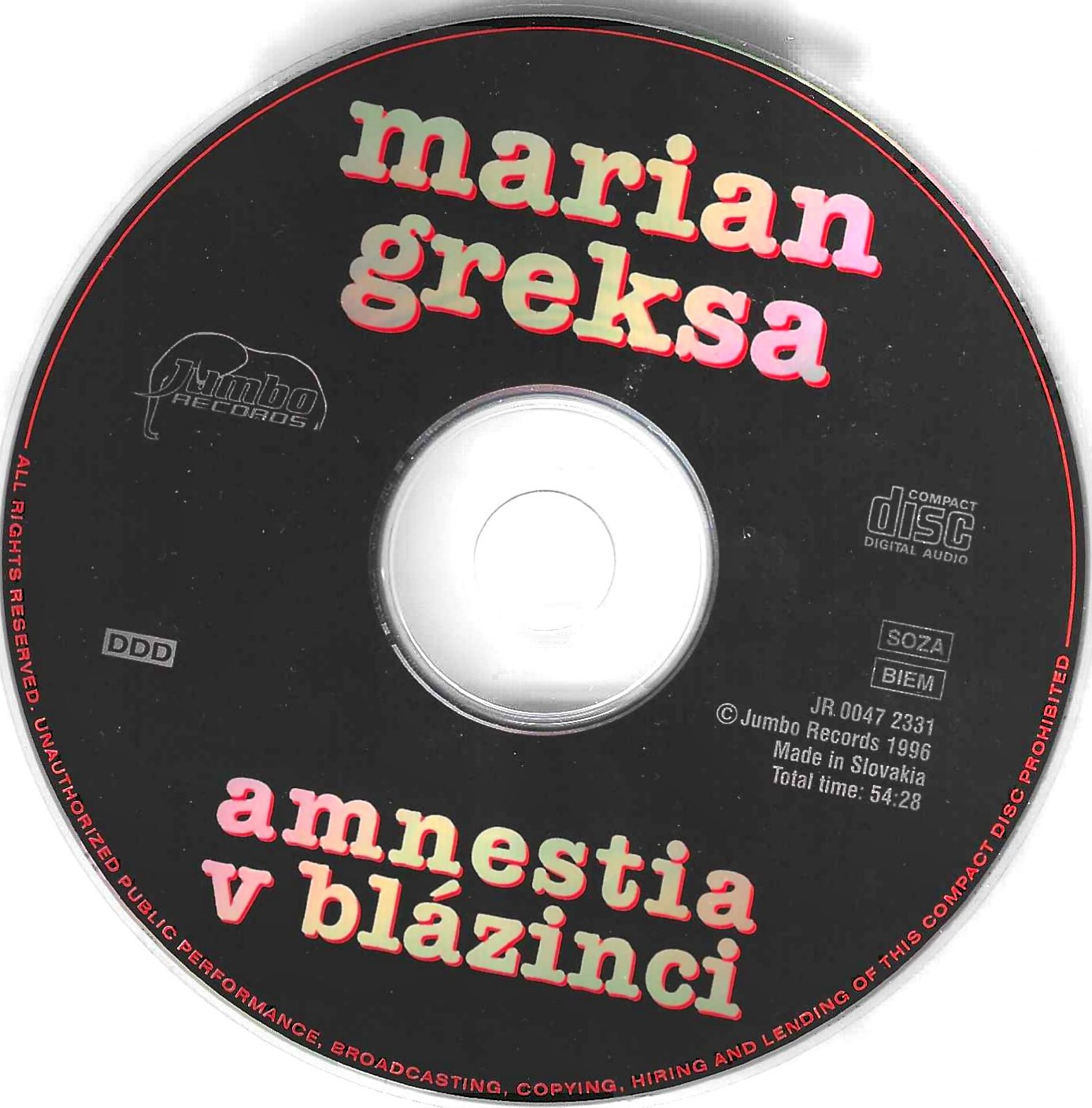 Marian Greksa – Amnestia V Blázinci