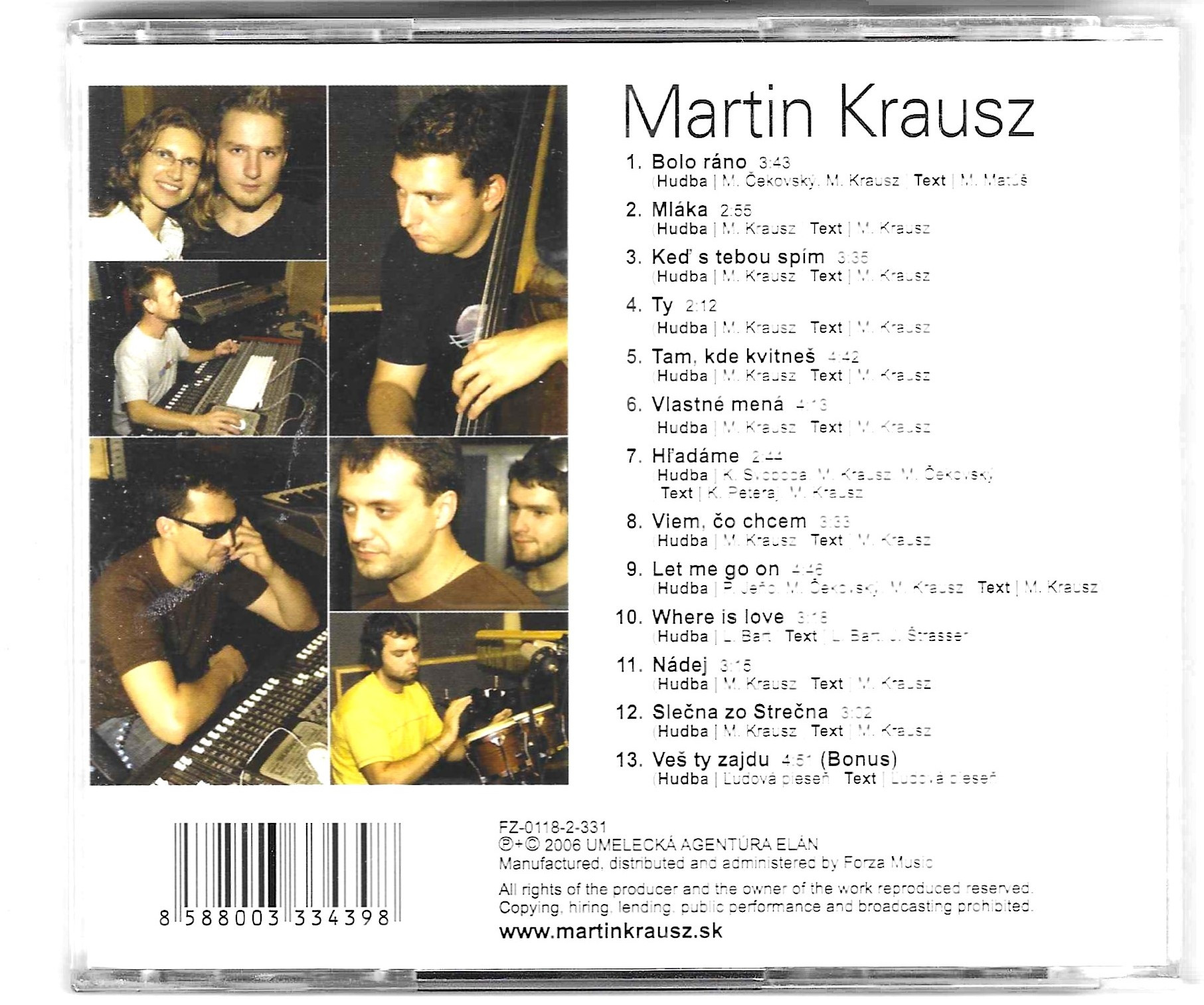 Martin Krausz – Ovládače Citov