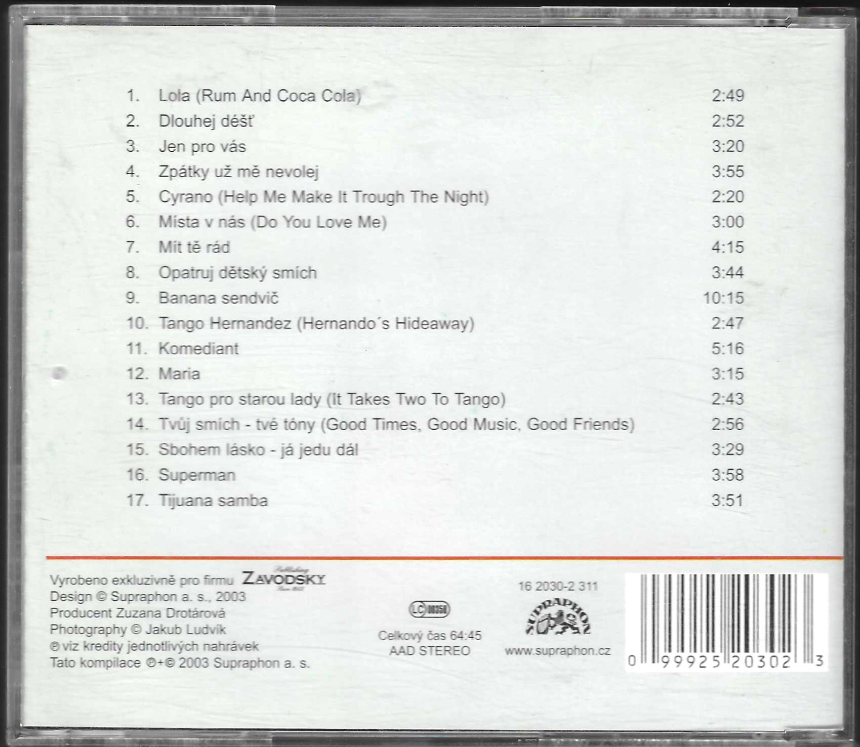 Josef Laufer – Sbohem, Lásko, Já Jedu Dál