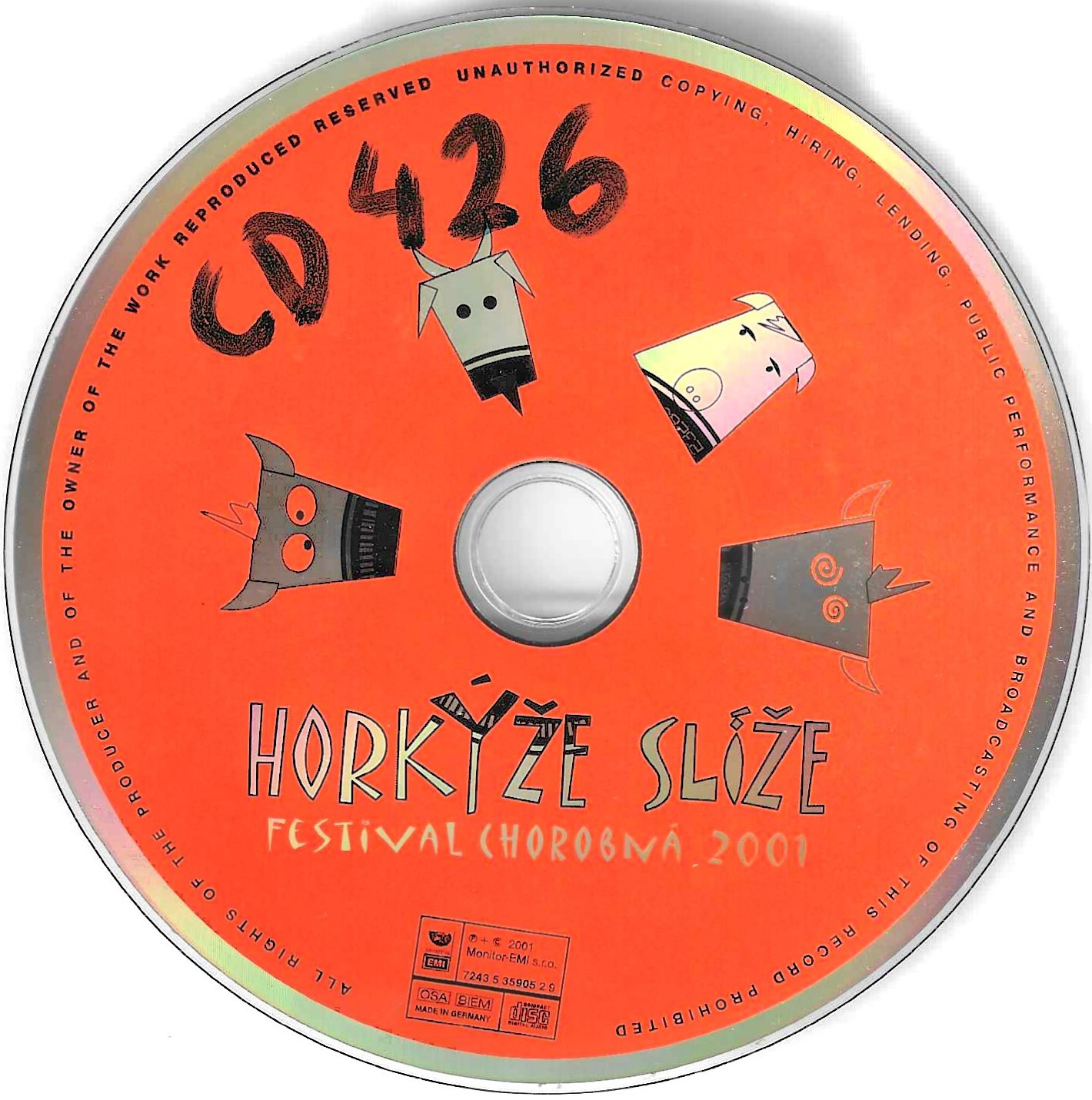 Horkýže Slíže – Festival Chorobná 2001