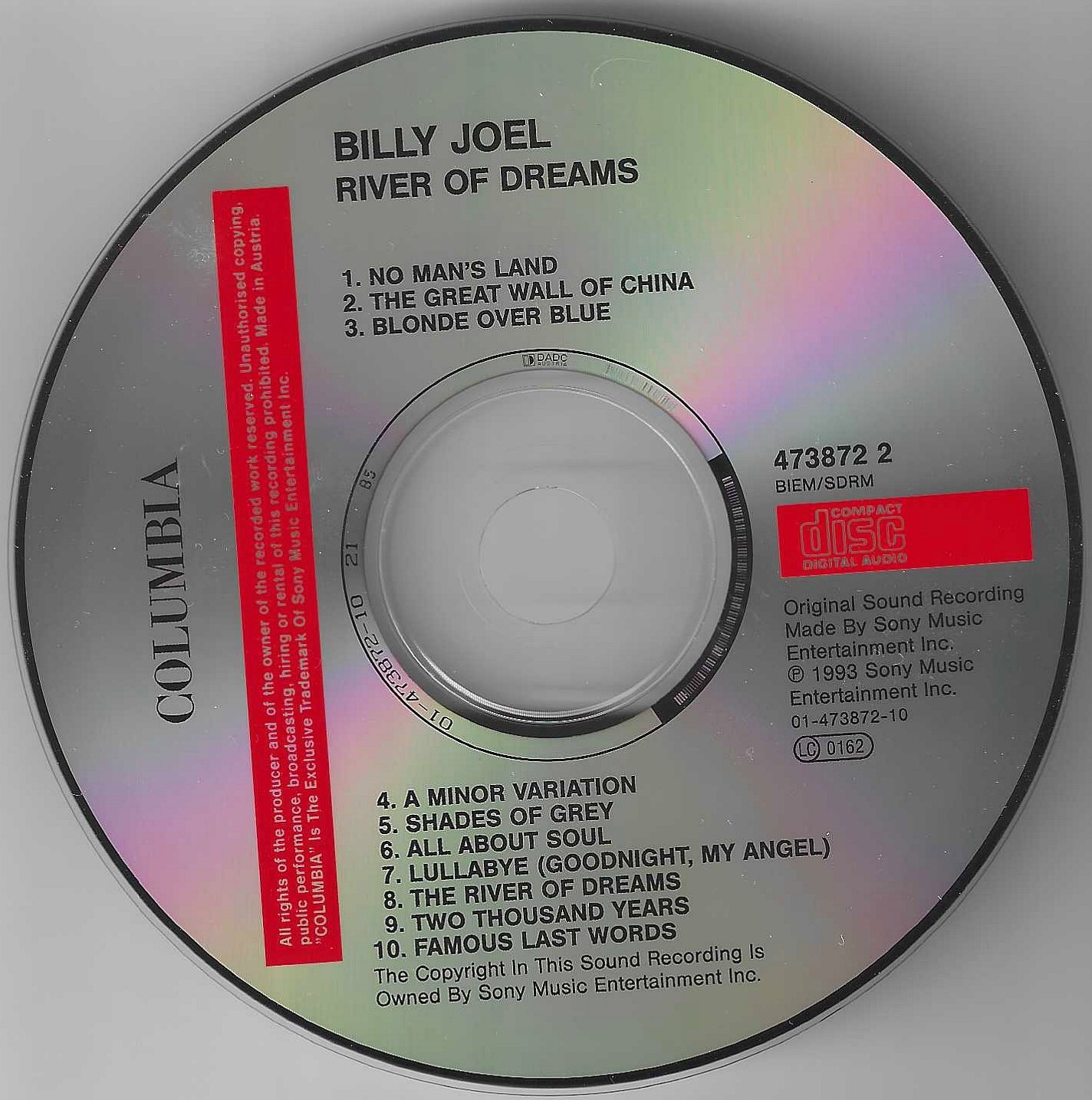 Billy Joel – River Of Dreams