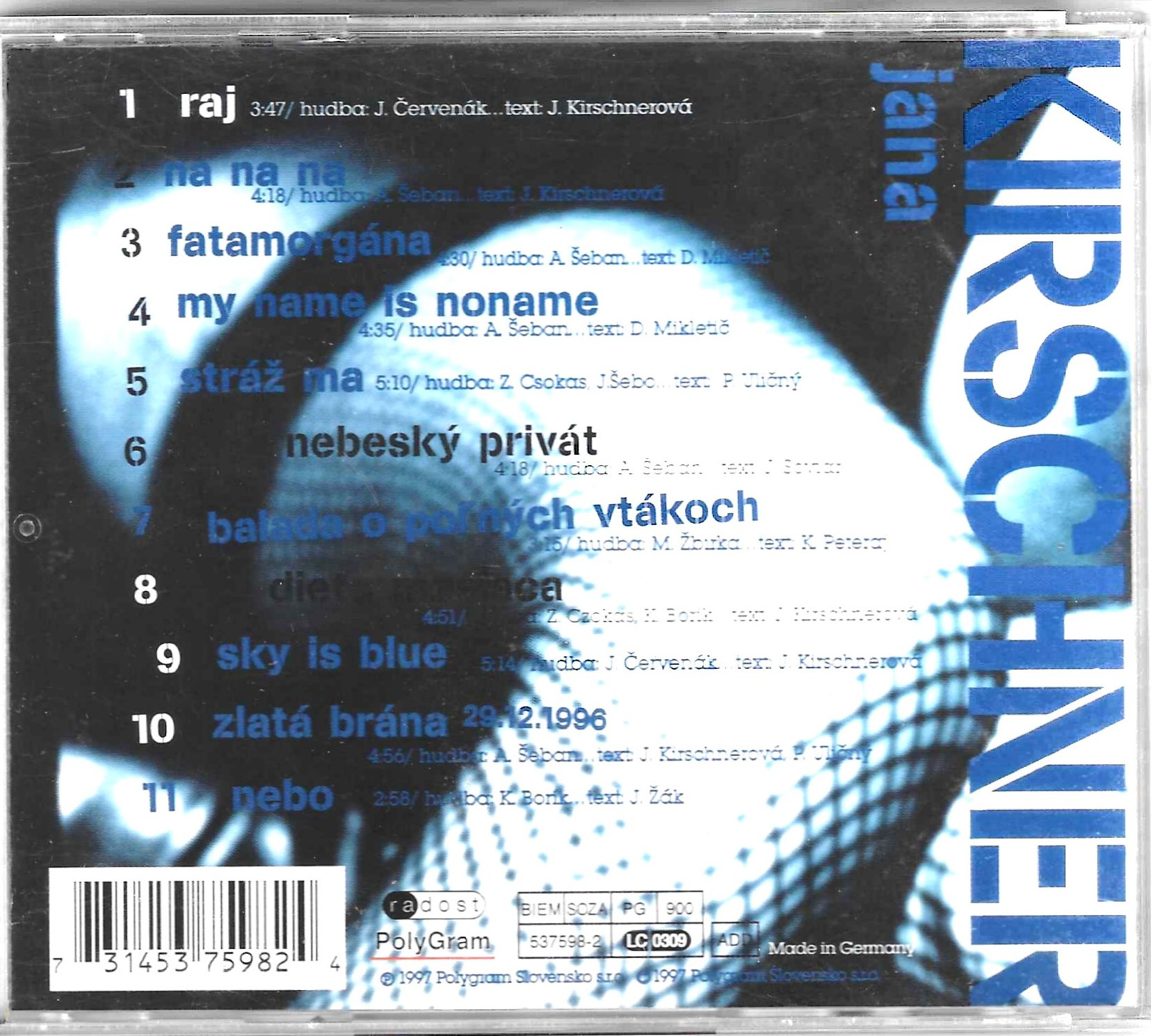 Jana Kirschner – Jana Kirschner