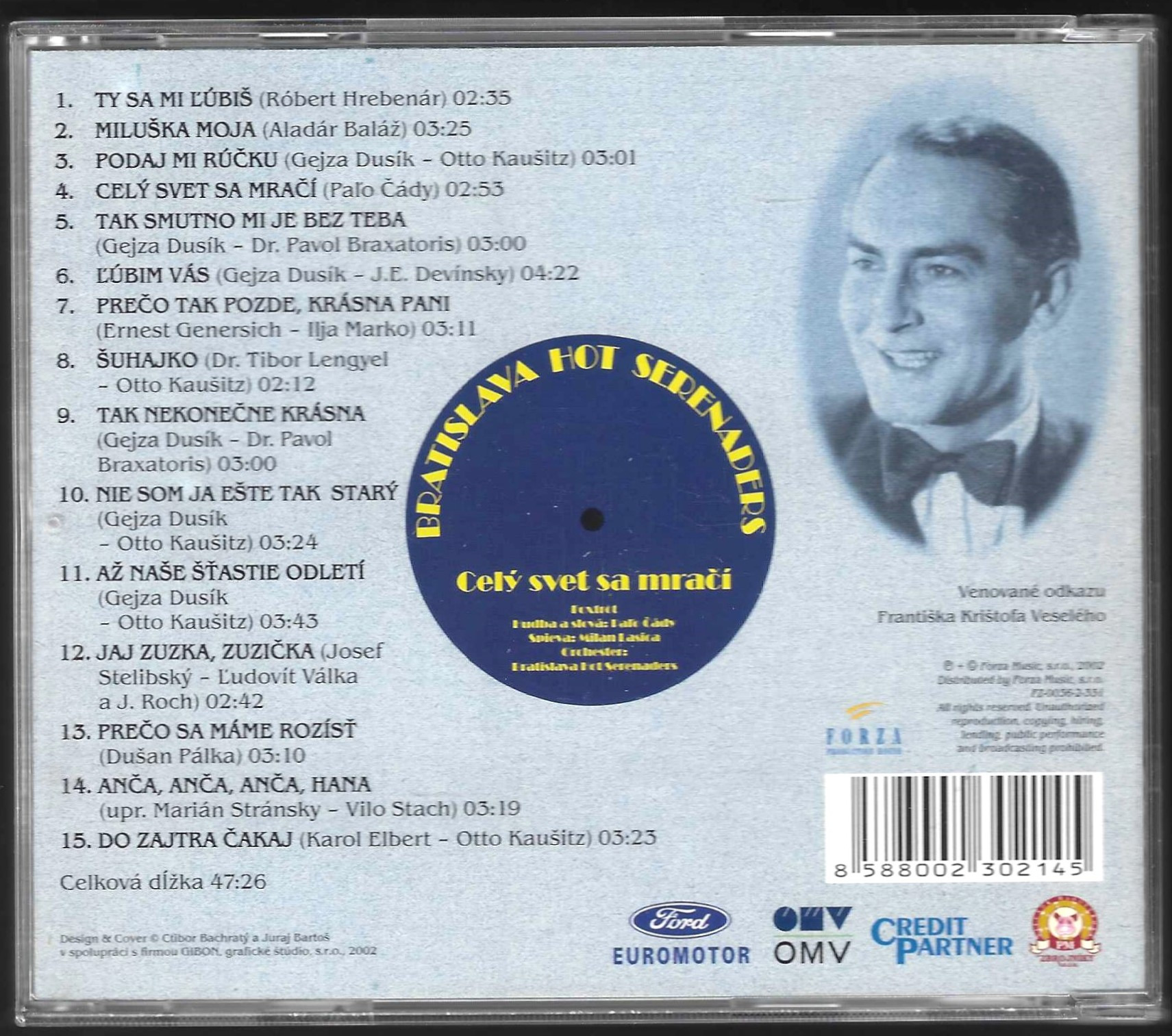 Milan Lasica, Bratislava Hot Serenaders – Celý Svet Sa Mračí