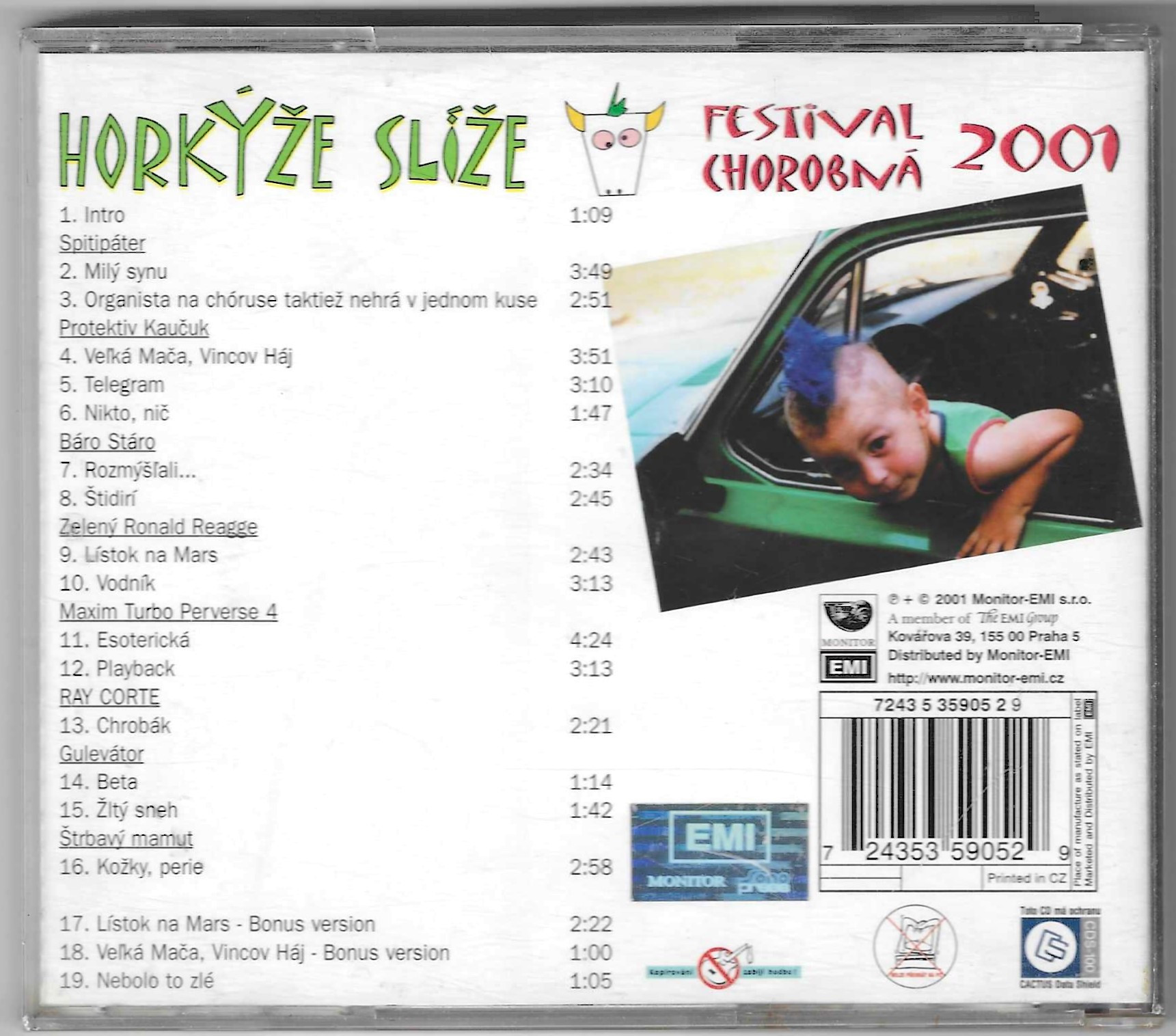 Horkýže Slíže – Festival Chorobná 2001