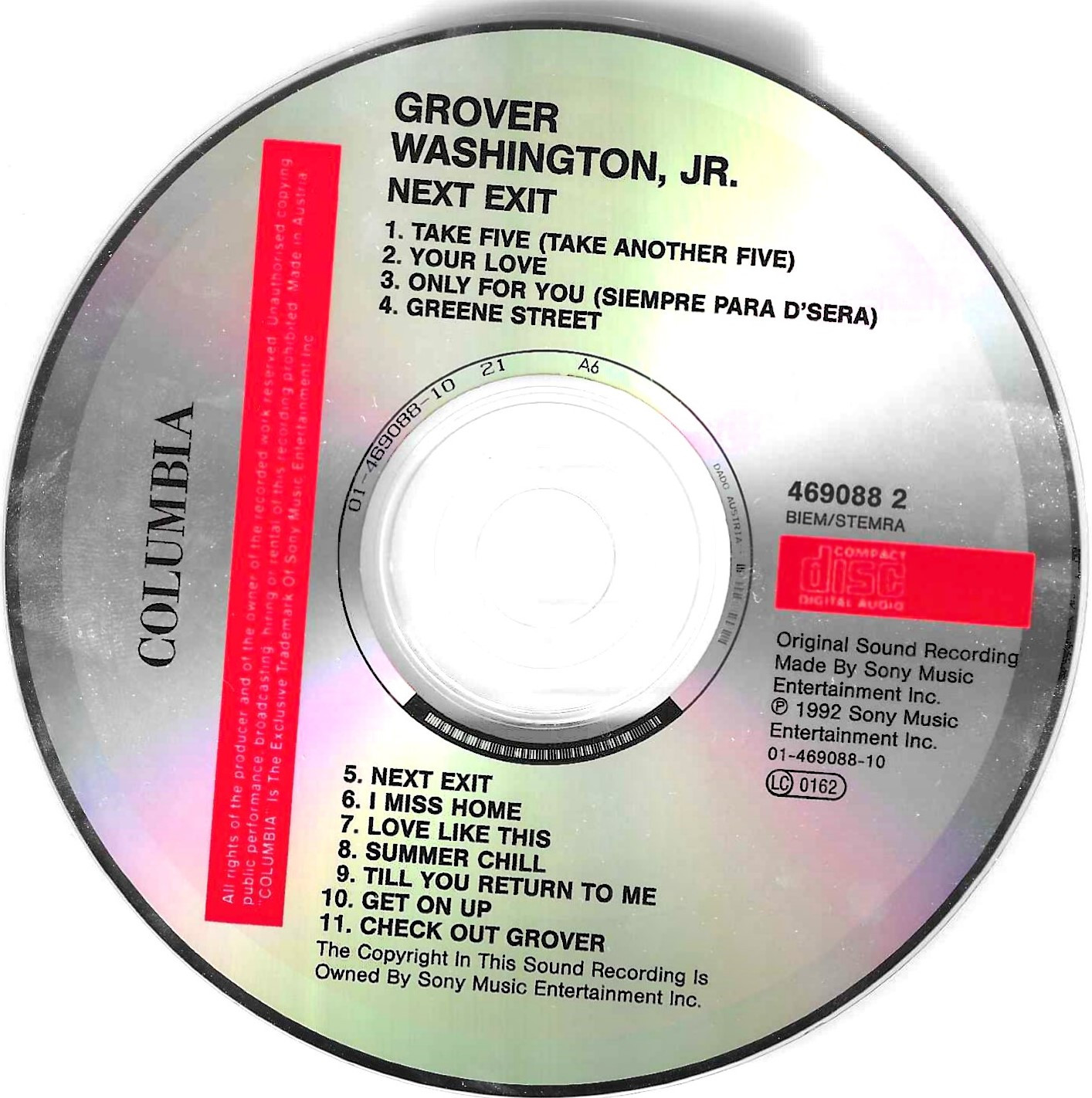 Grover Washington, Jr. – Next Exit