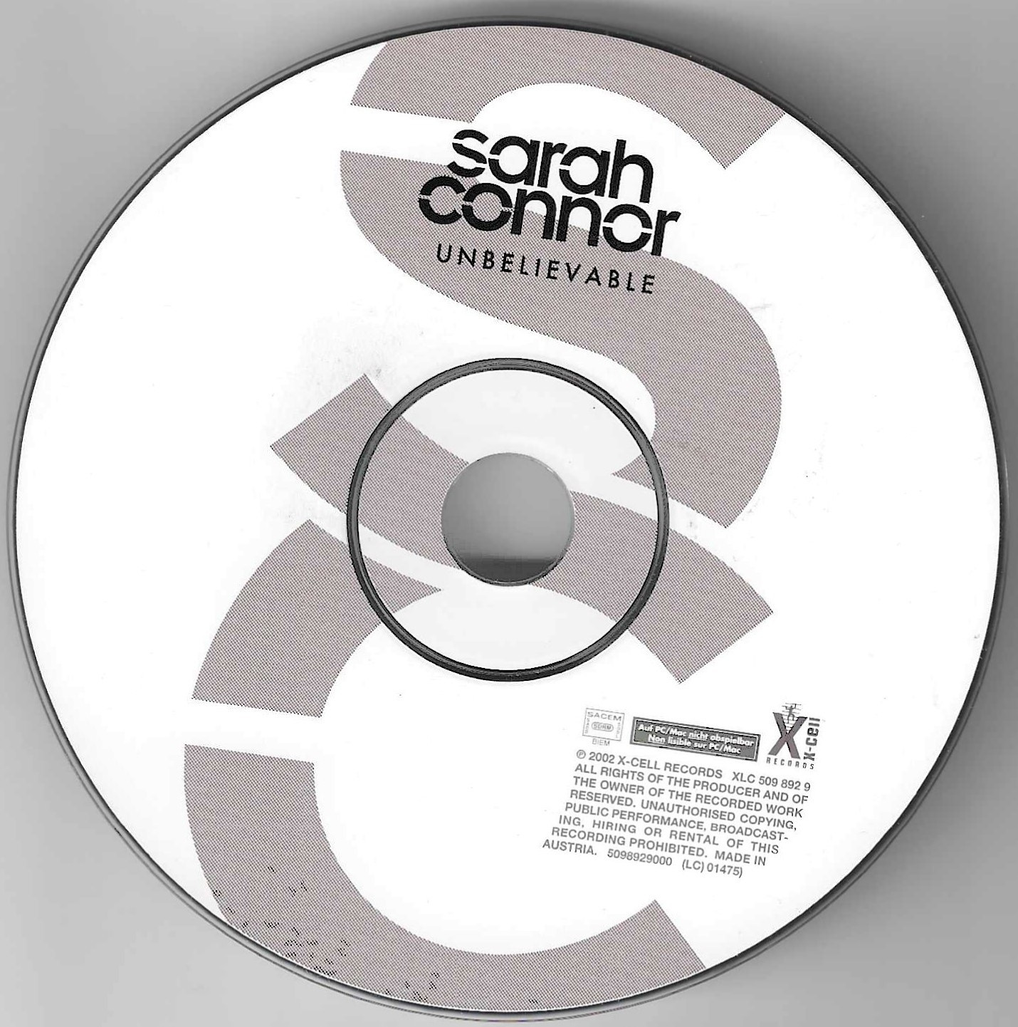 Sarah Connor – Unbelievable