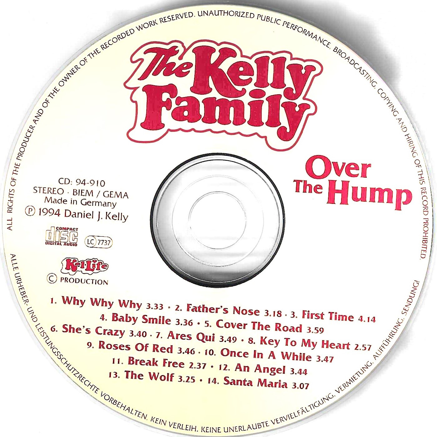 The Kelly Family – Over The Hump